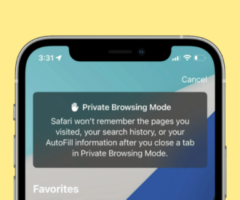 Как спрятать приватные вкладки на Айфоне в Safari и Google Chrome